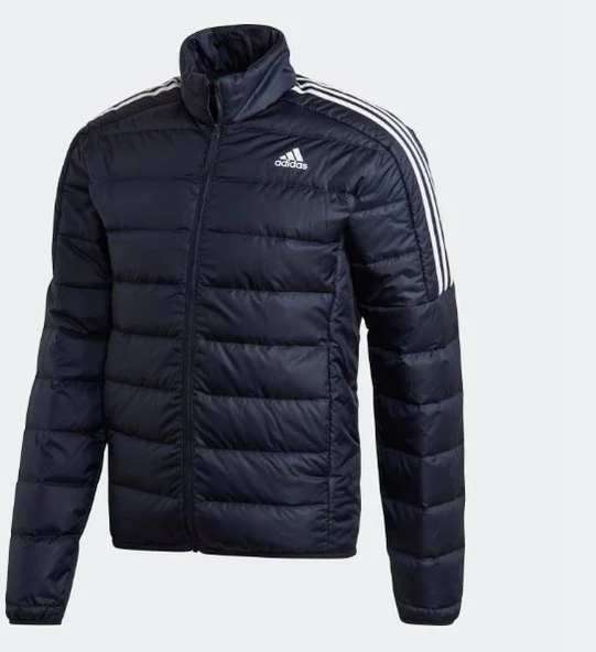 Adidas GH4594 Lacivert Ess Down Jacket Erkek Mont - 3