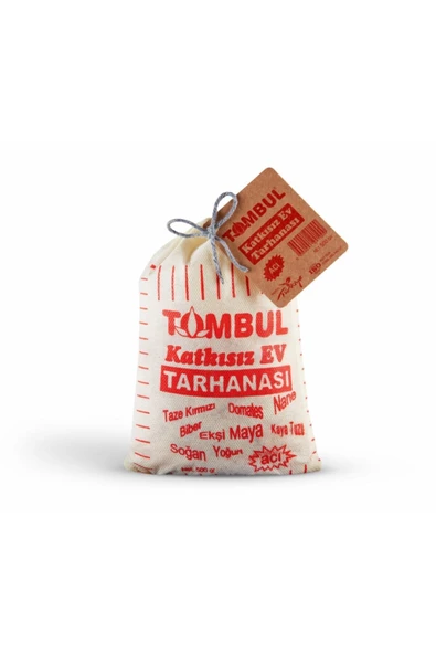 Tombul Katkısız Ev Tarhanası Acılı (500gr X2)