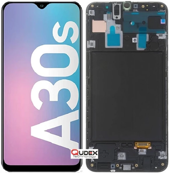 Samsung Galaxy A30S Lcd Ekran Dokunmatik (SM-A307) Çıtalı İncell