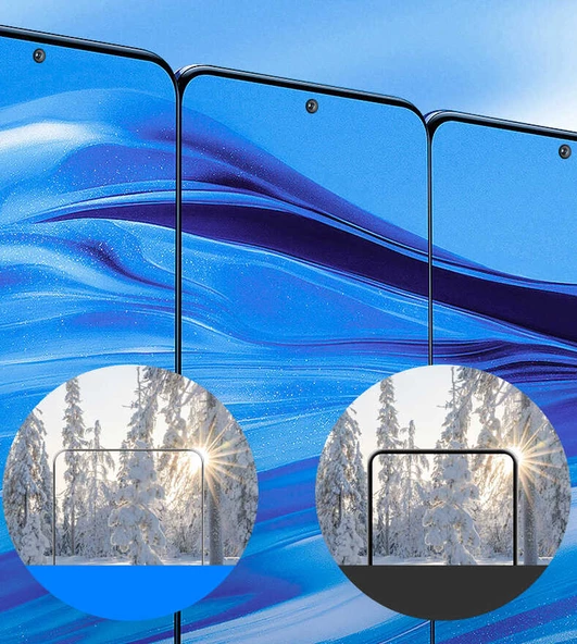 Galaxy S23 Uyumlu Tam Yapışan Eğimli Cam Ekran Koruyucu - 4