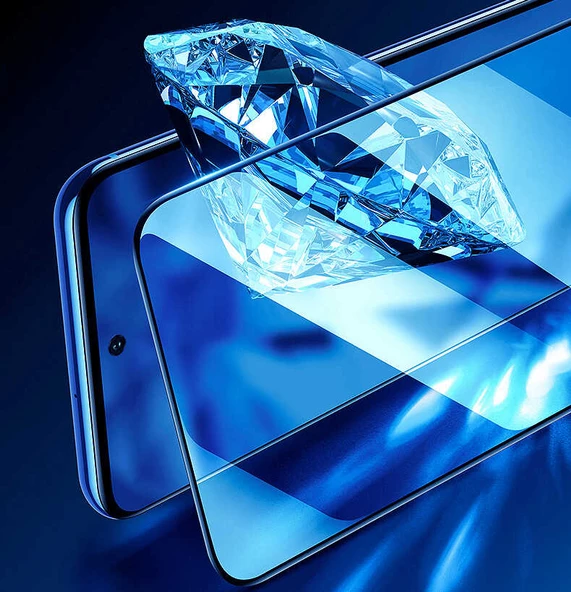 Galaxy S23 Uyumlu Tam Yapışan Eğimli Cam Ekran Koruyucu - 9