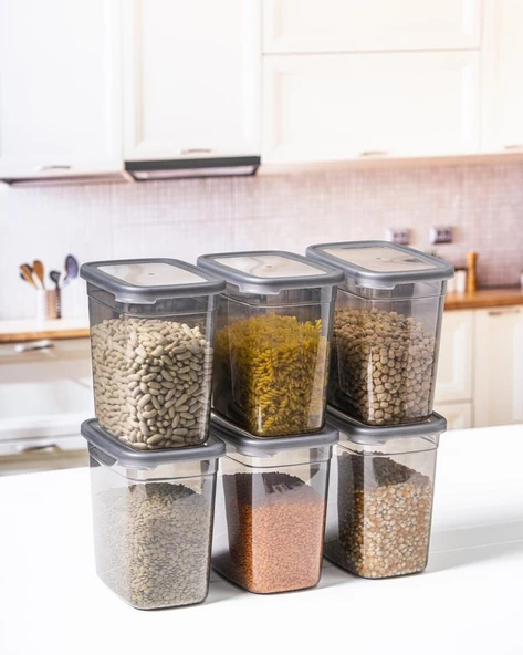 Per Class Organizer Etiketli Saklama Kabı 2 lt 6'lı Set - 3