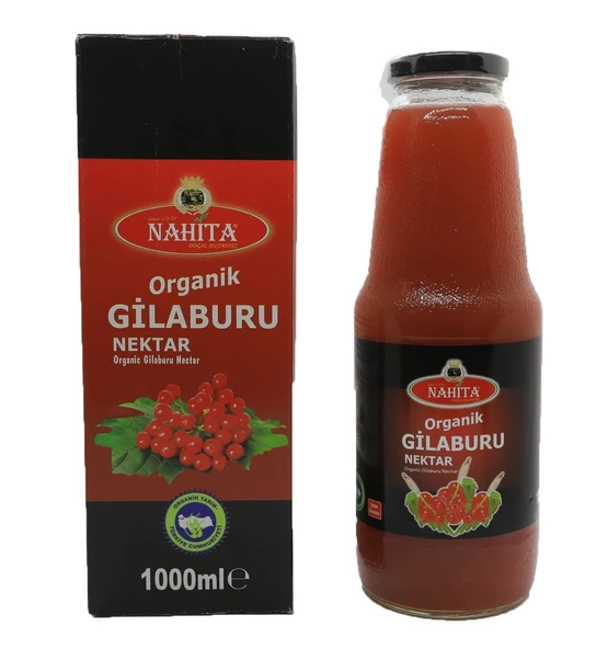 Organik Gilaburu Nektarı Nahita 1 Lt