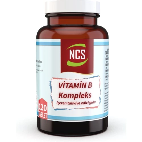 Ncs Vitamin B Complex B Vitaminleri 120 Tablet