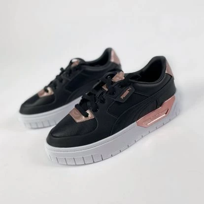 Puma Cali Dream Metal Wns Kadın Günlük Ayakkabı siyah 38485301 (B-215) - 3