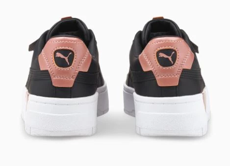 Puma Cali Dream Metal Wns Kadın Günlük Ayakkabı siyah 38485301 (B-215) - 4