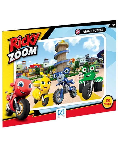 Ricky Zoom 35 Parça Frame Puzzle 5116