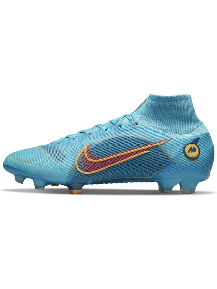 Nike Mercurial Superfly 8 Elite Fg Erkek Mavi Futbol Krampon DJ2839484 P-65 - 2