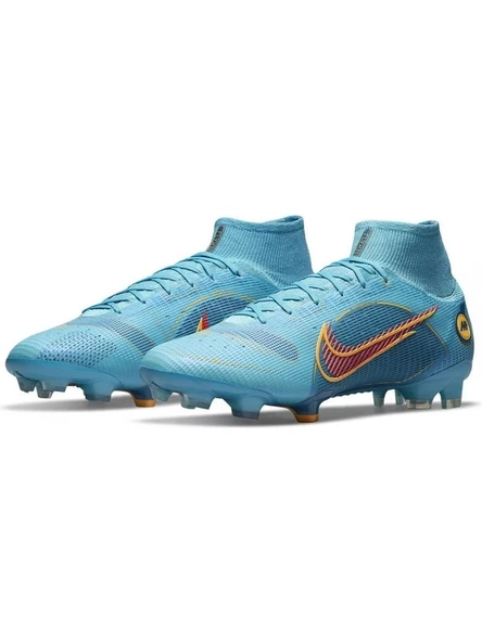 Nike Mercurial Superfly 8 Elite Fg Erkek Mavi Futbol Krampon DJ2839484 P-65 - 3