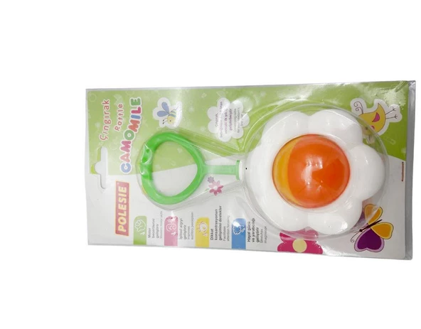 Polesie Bebekler İçin Oyuncak Çıngırak  (Blister)  "Papatya" - 5