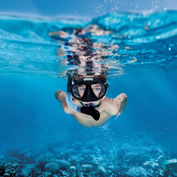 Arena 002019505 Premium Snorkeling Set Jr Çocuk Yüzücü Şnorkel Set - Resim 2