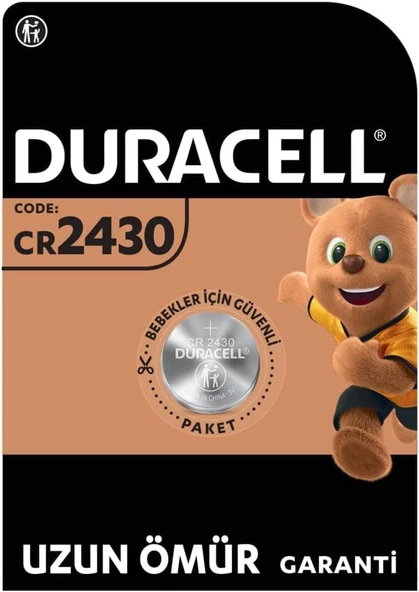 Duracell Cr 2430 Lıthıum 3v Pil