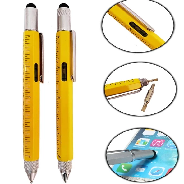 Cetvel Tasarımlı İlginç Tükenmez Kalem