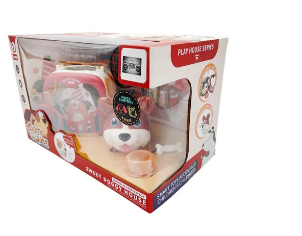 Aya Toys Çocuklar İçin Sesli Köpek Bakım Çantası ve Evi - 7