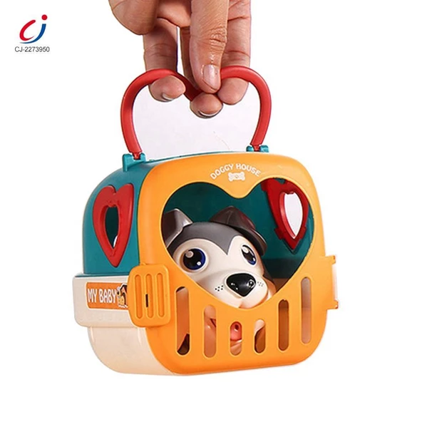 Aya Toys Çocuklar İçin Sesli Köpek Bakım Çantası ve Evi - 10
