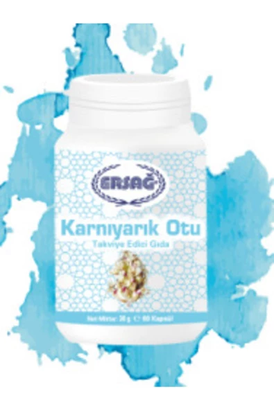Ersağ Karnıyarık Otu Gıda Takviyesi 60 Kapsül - 3