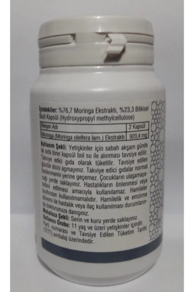 Ersağ Moringa Gıda Takviyesi - Resim 2