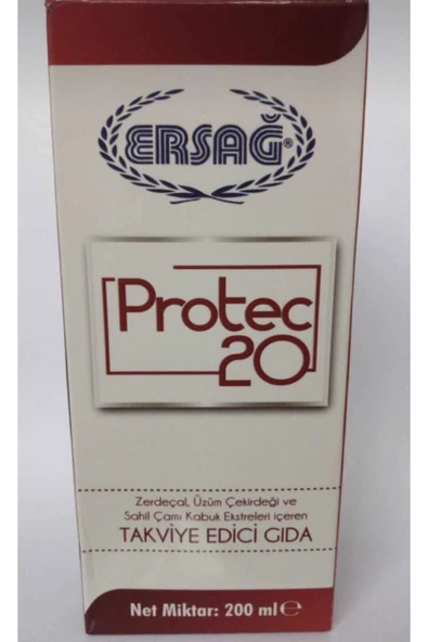 Ersağ Protec 20 (2 Li Set) Gıda Takviyesi