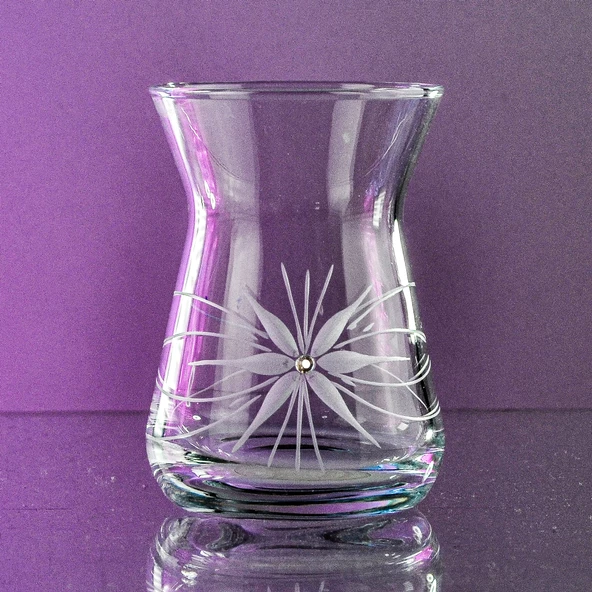 Decocia Herdem 6lı Çay Bardağı 132 cc Mira Desenli - Resim 2