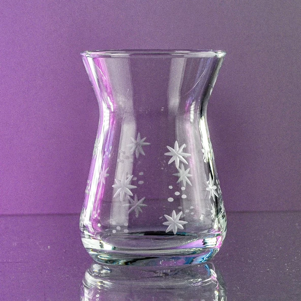 Decocia Herdem 6lı Çay Bardağı 132 cc Sema Desenli - 2