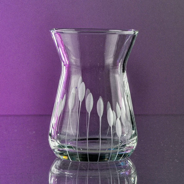 Decocia Herdem 6lı Çay Bardağı 132 cc Vega Desenli - Resim 2