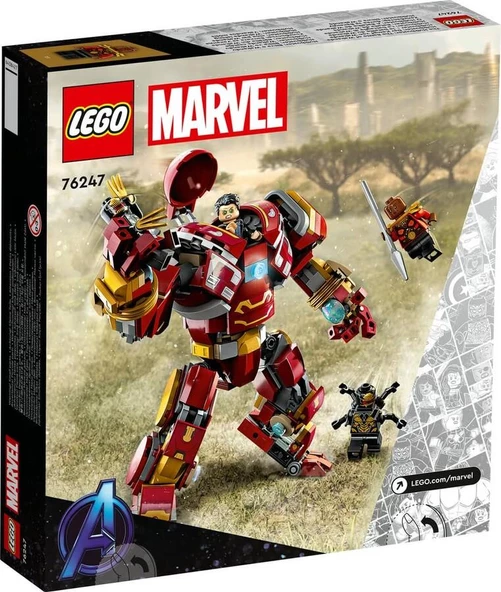 LEGO Super Heroes 76247 The Hulkbuster: The Battle of Wakanda - Resim 2