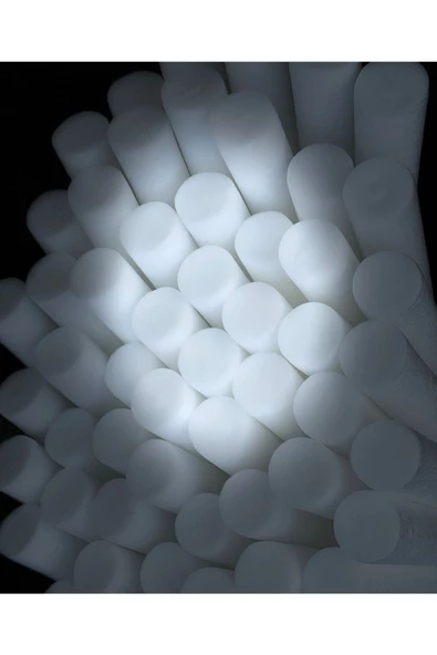 Ygt Ambalaj 1 Adet Kalın Deniz Ve Havuz Makarnası, Köpük Sosis, Beyaz - Resim 2