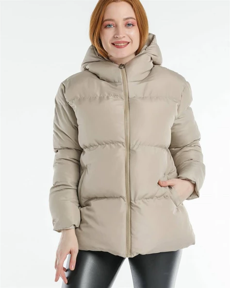 Bayan yeni model Şişme Kaban 533477 - 2