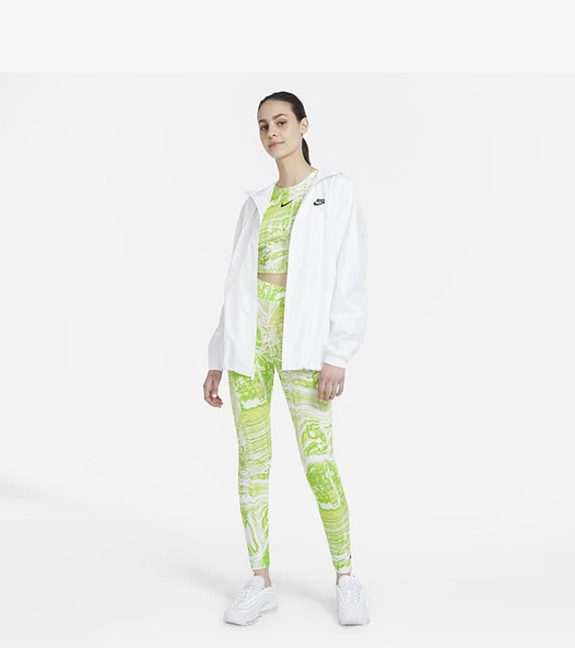 Nike W Nsw Lggng Aop Prnt DJ4130-101 Tayt - 4