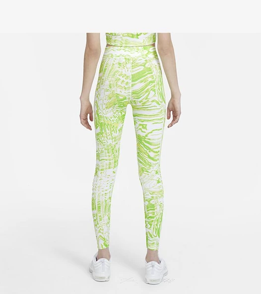Nike W Nsw Lggng Aop Prnt DJ4130-101 Tayt - 2
