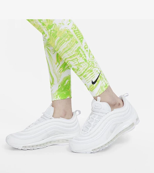 Nike W Nsw Lggng Aop Prnt DJ4130-101 Tayt - 3