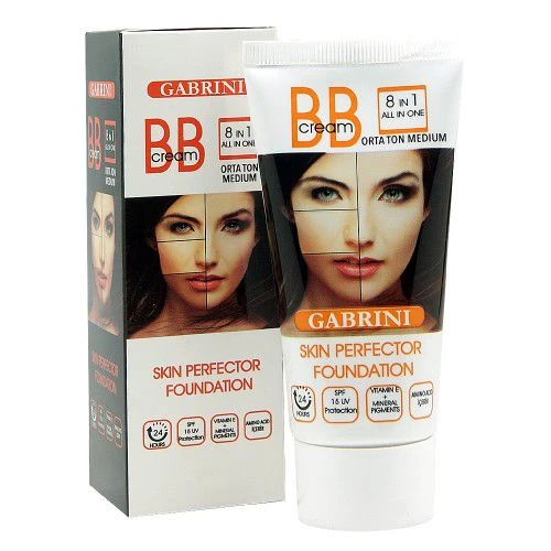 Gabrini Bb Cream 8 In 1 All In One  Orta ton