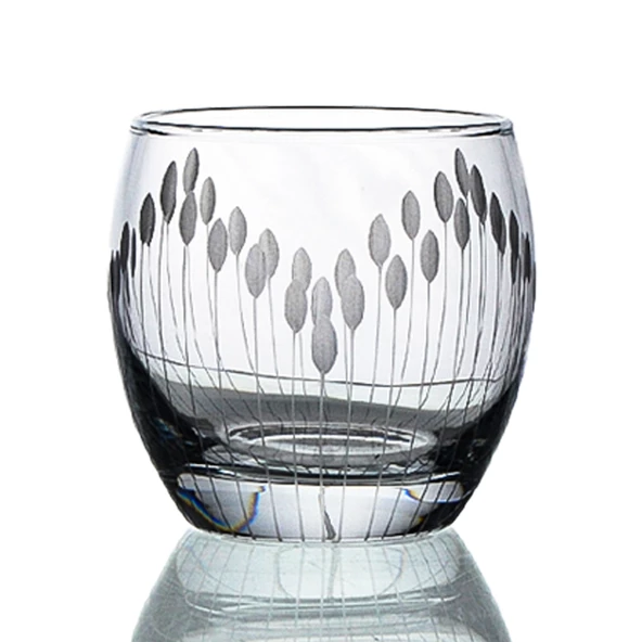 Decocia Pudgy 49 Parça  12 Kişilik  Kesme Bardak Çeyiz Seti Vega Desenli - Resim 6