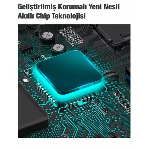 BASEUS 4İN1 USB Çoğaltıcı 4 Portlu USB to USB 3.0 HUB Adaptör Çoklayıcı 25cm 5Gbps İletim - 6
