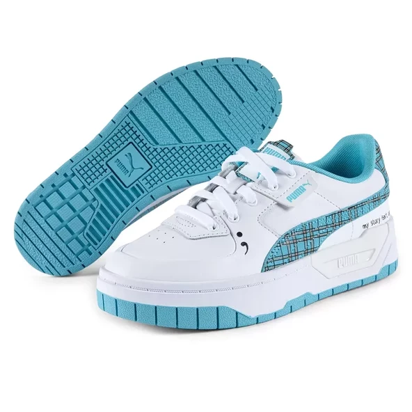 Puma Cali Dream College Kadın Mavi Sneaker Ayakkabı 39194402 B-257 - 3