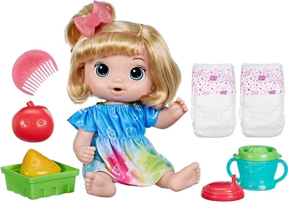 Baby Alive Fruity Sips Doll Apple - F7356