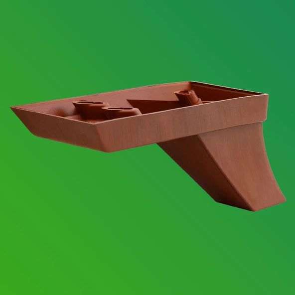 Venüs Lüks Mobilya Kanepe Sehpa Tv Ünitesi Koltuk Ayağı 8 Cm Kahverengi Baza Ayakları (4 ADET) - Resim 4