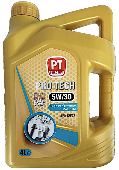 Petro Time 5W-30 Sentetik Motor Yağı 4 Litre