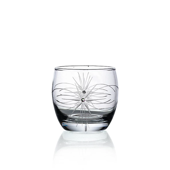 Decocia Pudgy 12 Parça Su ve Meşrubat Kesme Bardak Seti Mira Desenli - Resim 2