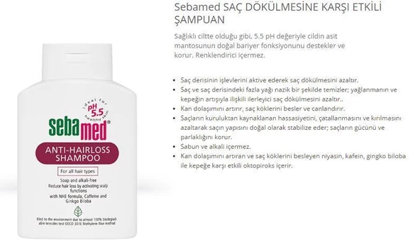 Sebamed Saç Dökülmesine Karşı Şampuan 400 Ml - 2