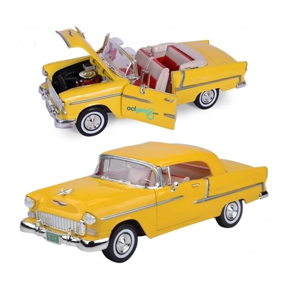 Vardem 1955 Model Chevy Bel Air 1:18 Ölçek 73184