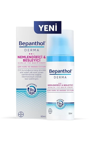 Bepanthol Derma Nemlendirici Ve Besleyici Günlük Yüz Bakım Kremi 50ml - 2