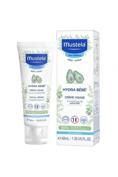 Mustela Hydra Bebe Face 40 Ml - 2