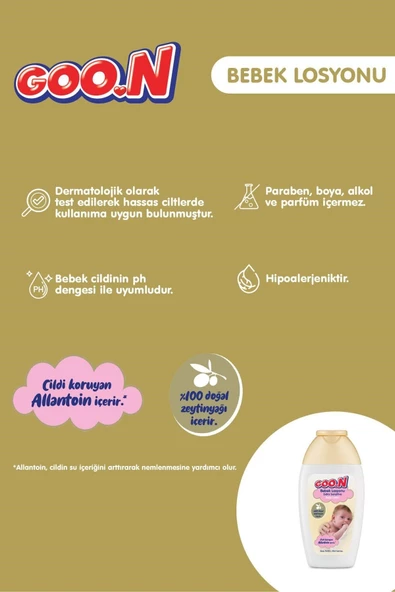 Goo.n Bebek Losyonu 200 Ml - 3
