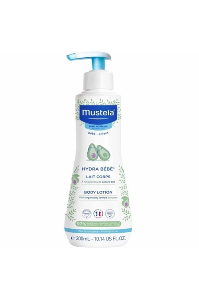 Mustela Hydra Bebe Body - Vücut Nemlendirici 300ml X2 Adet - 1