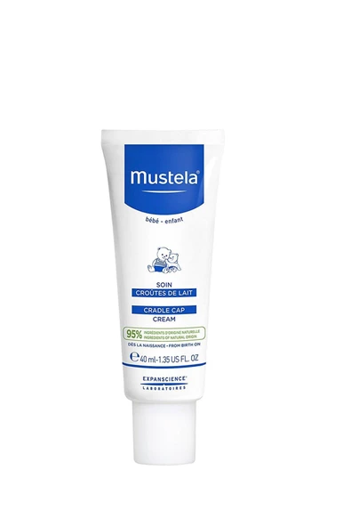 Mustela MUSTELA Cradle Cap Cream 40 Ml - Saç Pullanmalarına Karşı Bakım Kremi