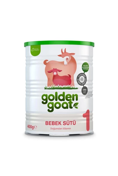 Golden Goat 1 Keçi Sütü Bazlı Bebek Sütü 400 Gr  2 Adet