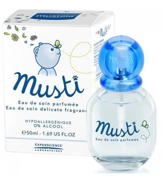 Mustela Musti Eau De Soin 50 Ml-bebeklere Özel Alkolsüz Parfüm