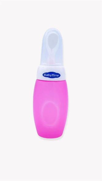 Babytime Kaşıklı Biberon Pembe 225 Ml.