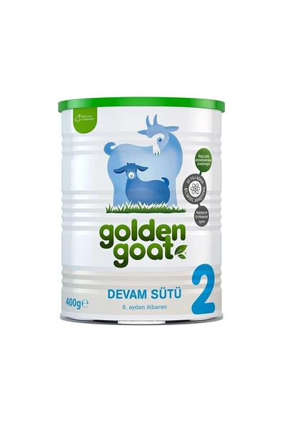 Golden Goat 2 Keçi Sütü Bazlı Devam Sütü 400 gr   12li